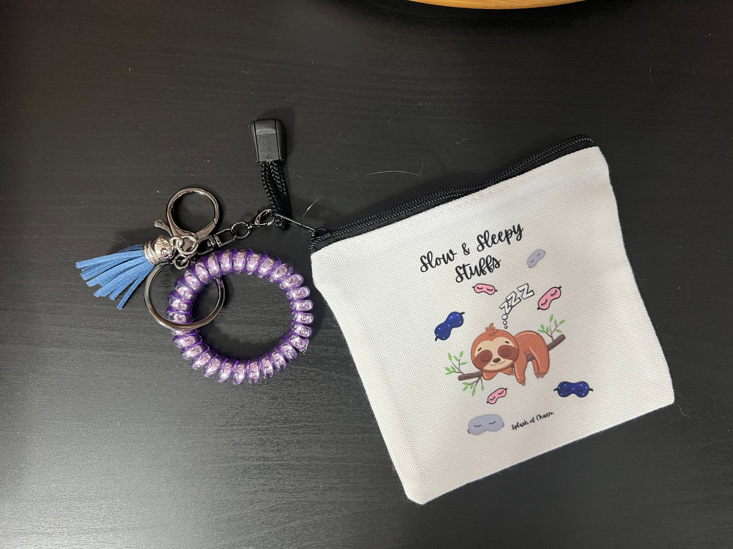 Sleepy Sloth Coin Purse