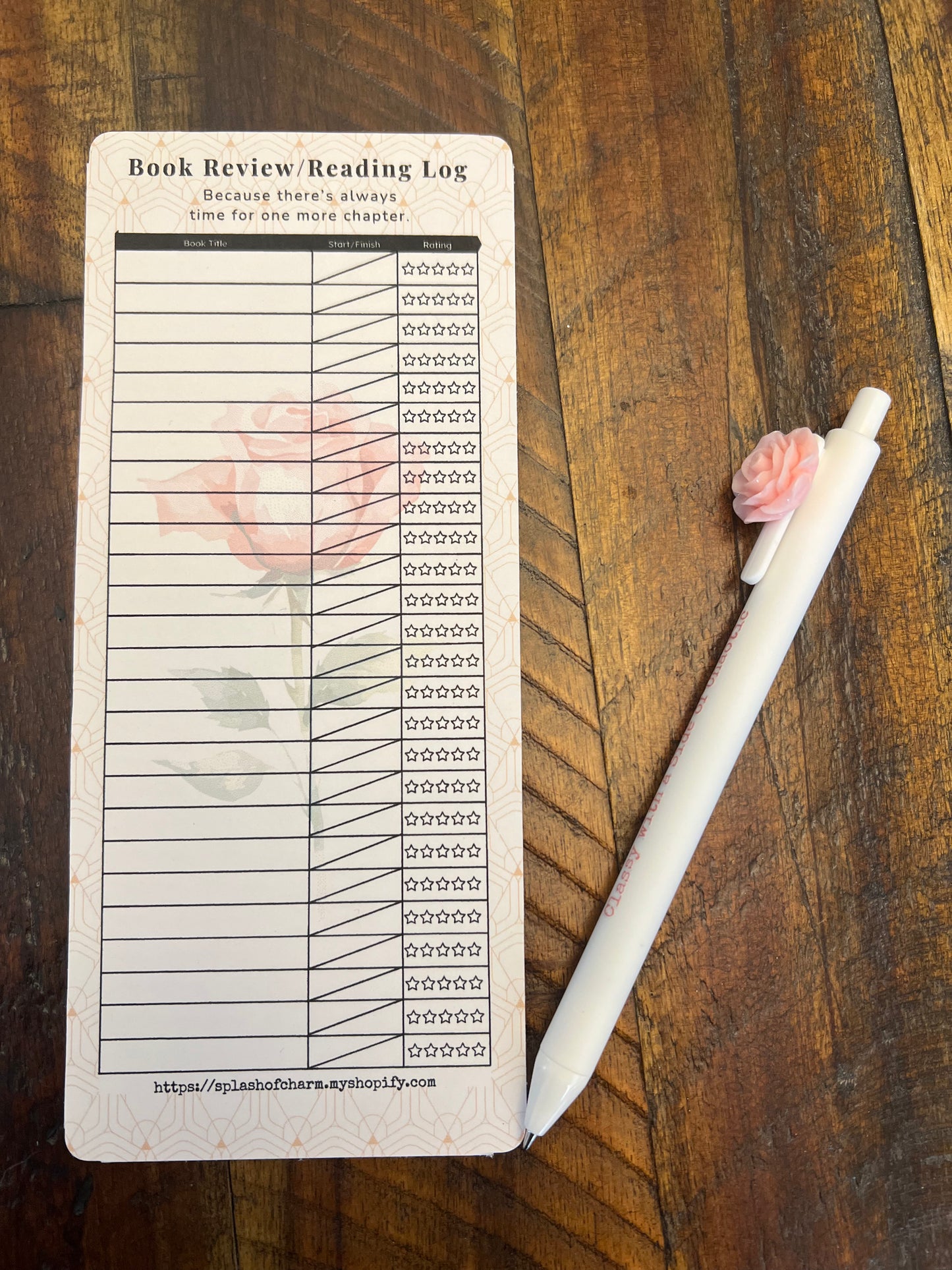 Book Review/Reading Log