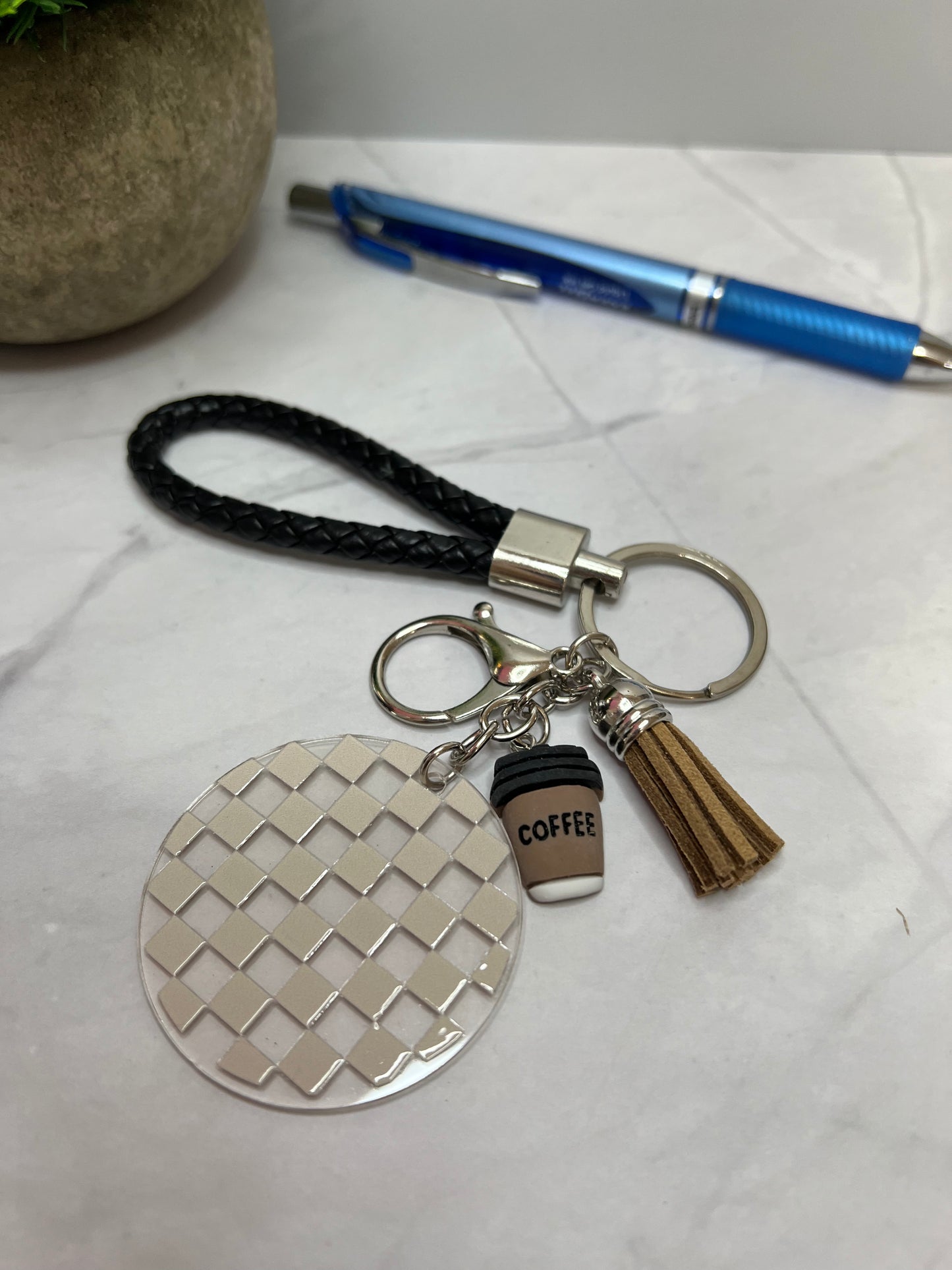 Round Acrylic Keychains
