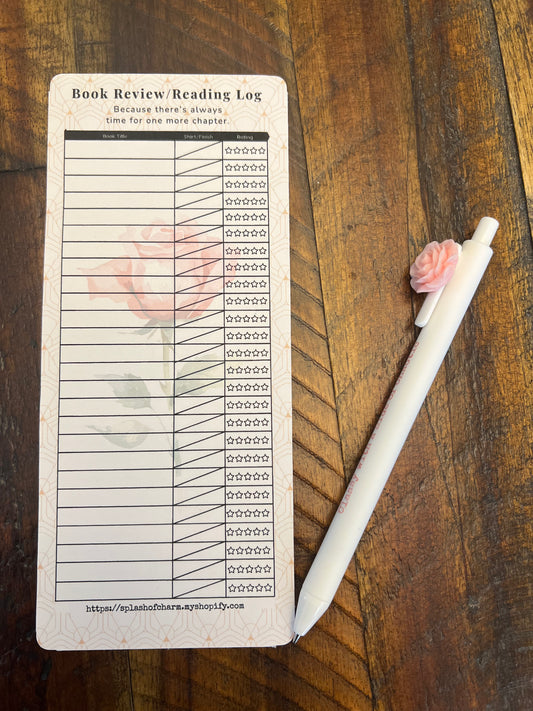 Book Review/Reading Log