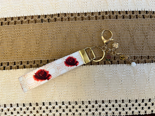 Coffee and Chaos Keychain