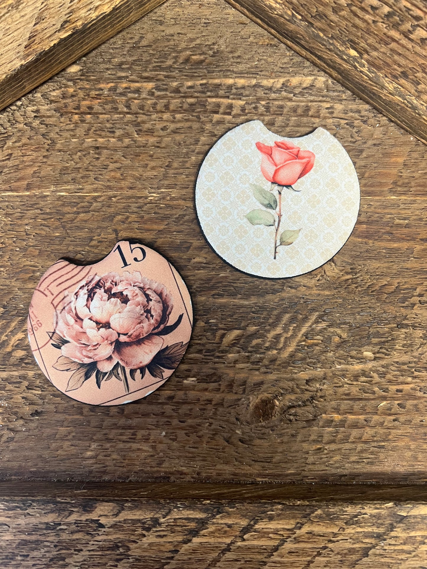 Vintage Vibe Car Coaster Set