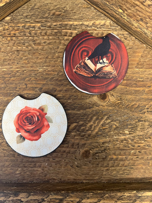 Vintage Vibe Car Coaster Set