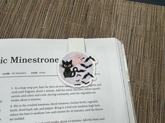 Halloween Inspired Magnetic Bookmarks