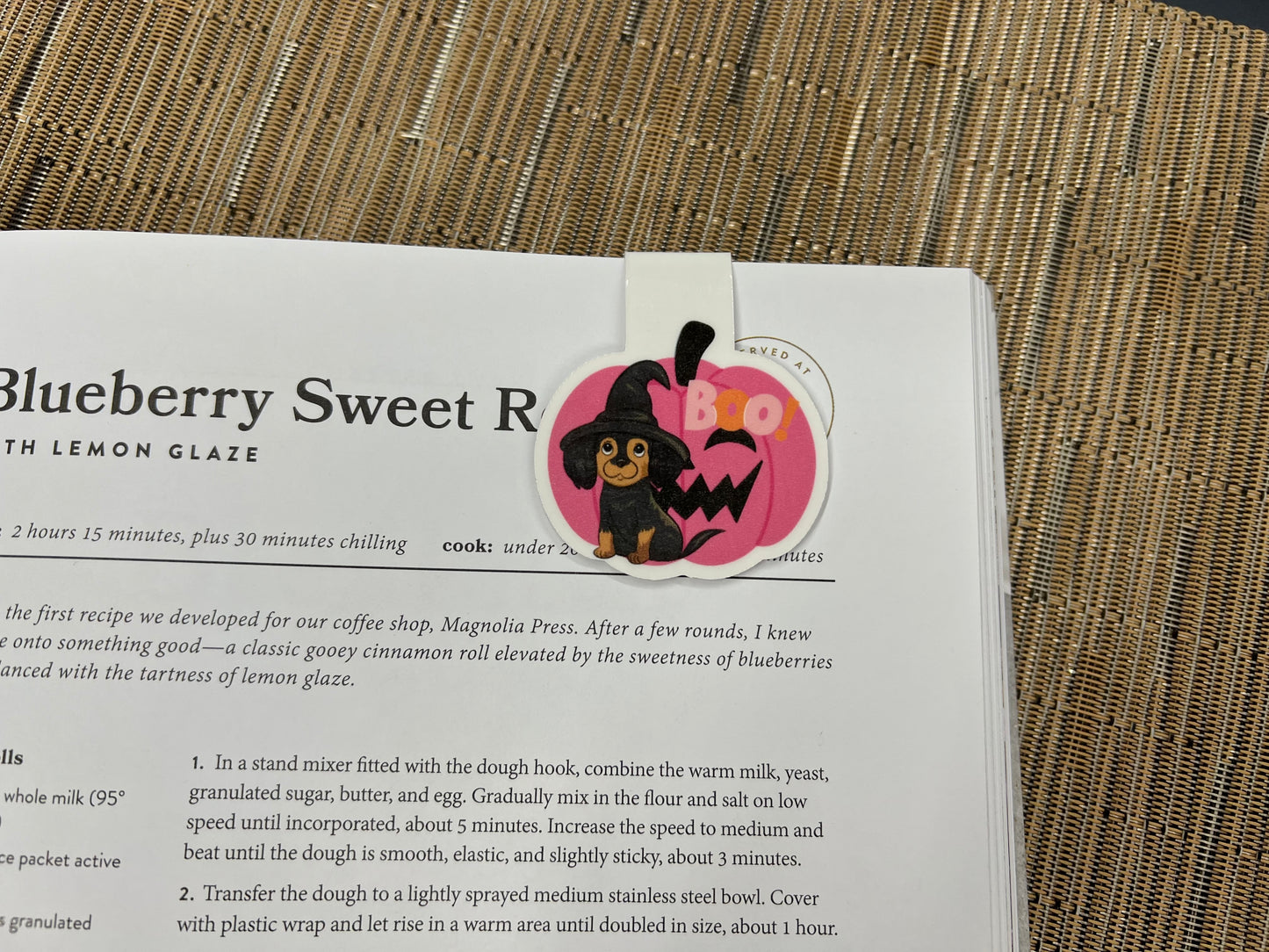 Halloween Inspired Magnetic Bookmarks