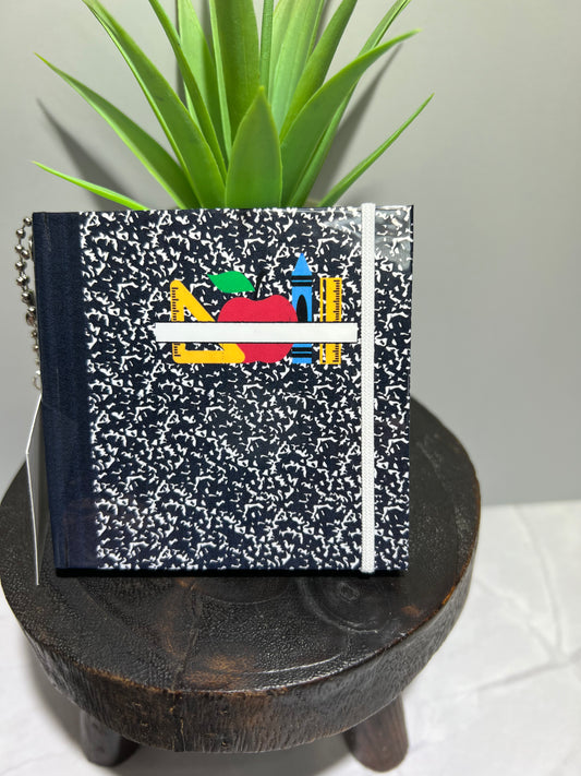 Composition Themed Sticky Note Books