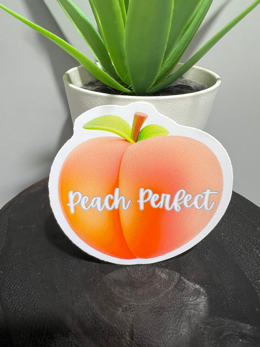 Peach Perfect Sticker