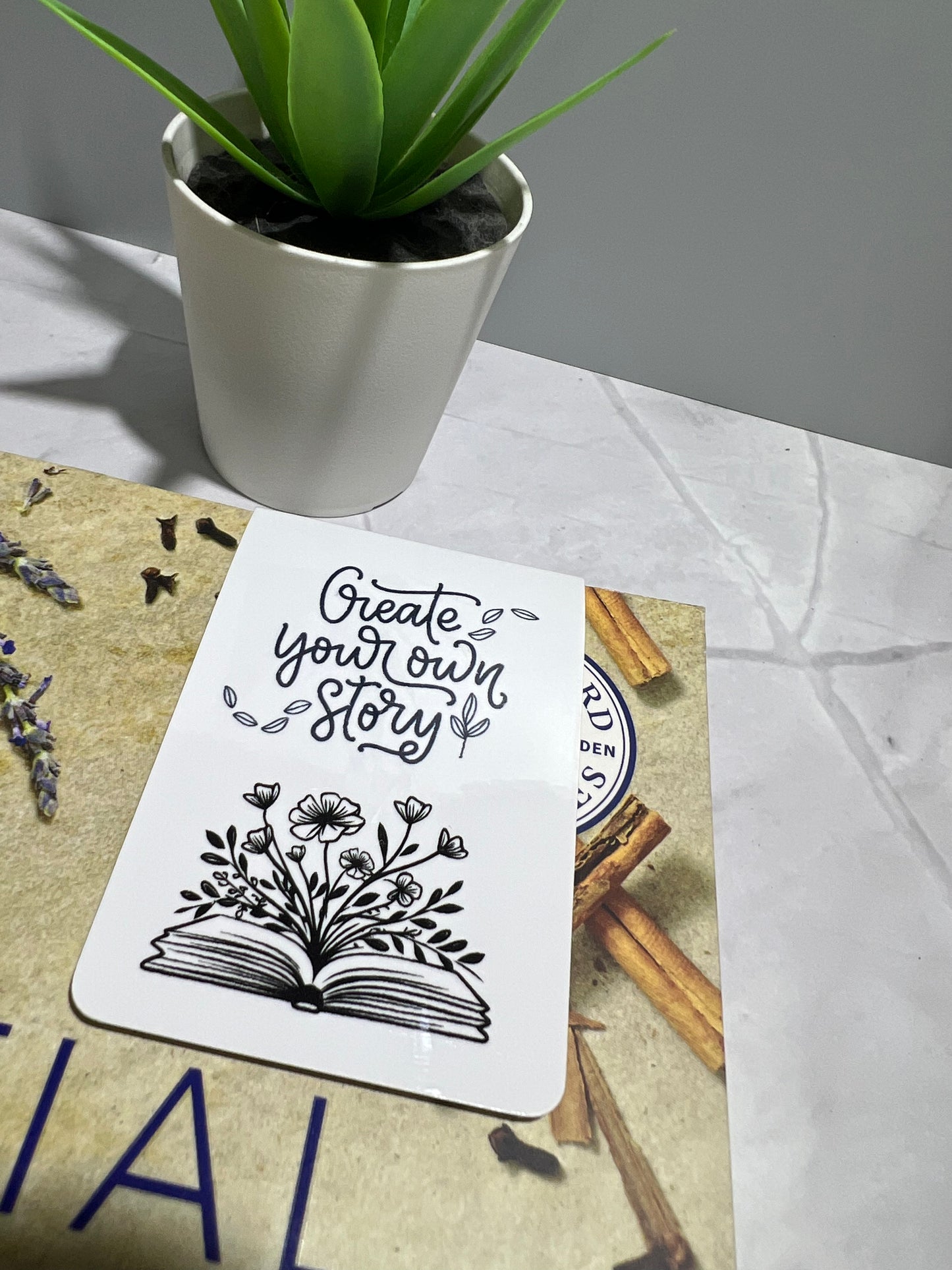 Create Your Own Story Magnetic Bookmark