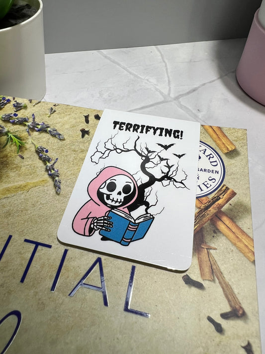 Terrifying! Magnetic Bookmark