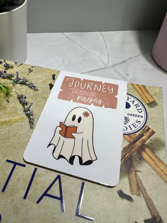 Journey Through Pages Magnetic Bookmark