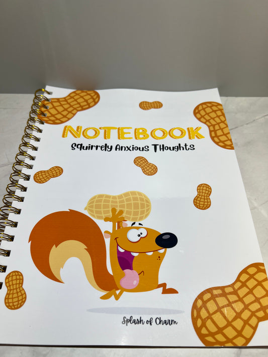 Nutz the Squirrel Spiral Notebook