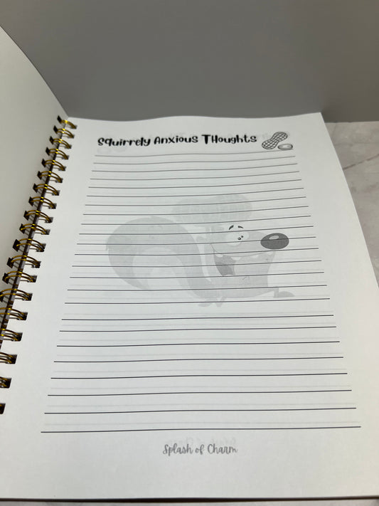 Nutz the Squirrel Spiral Notebook
