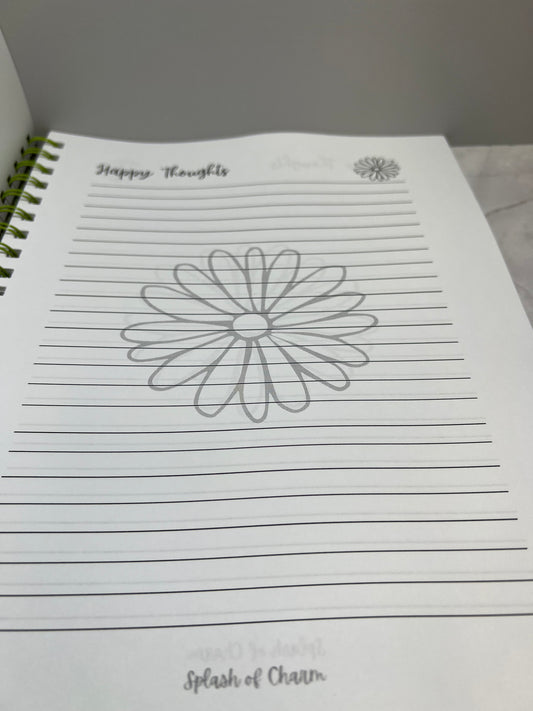 Hippie the Capybara Spiral Notebook