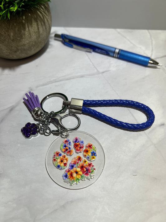 Round Acrylic Keychains