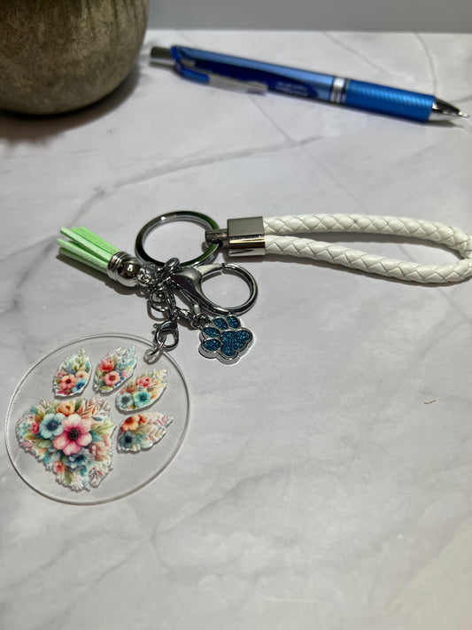 Round Acrylic Keychains