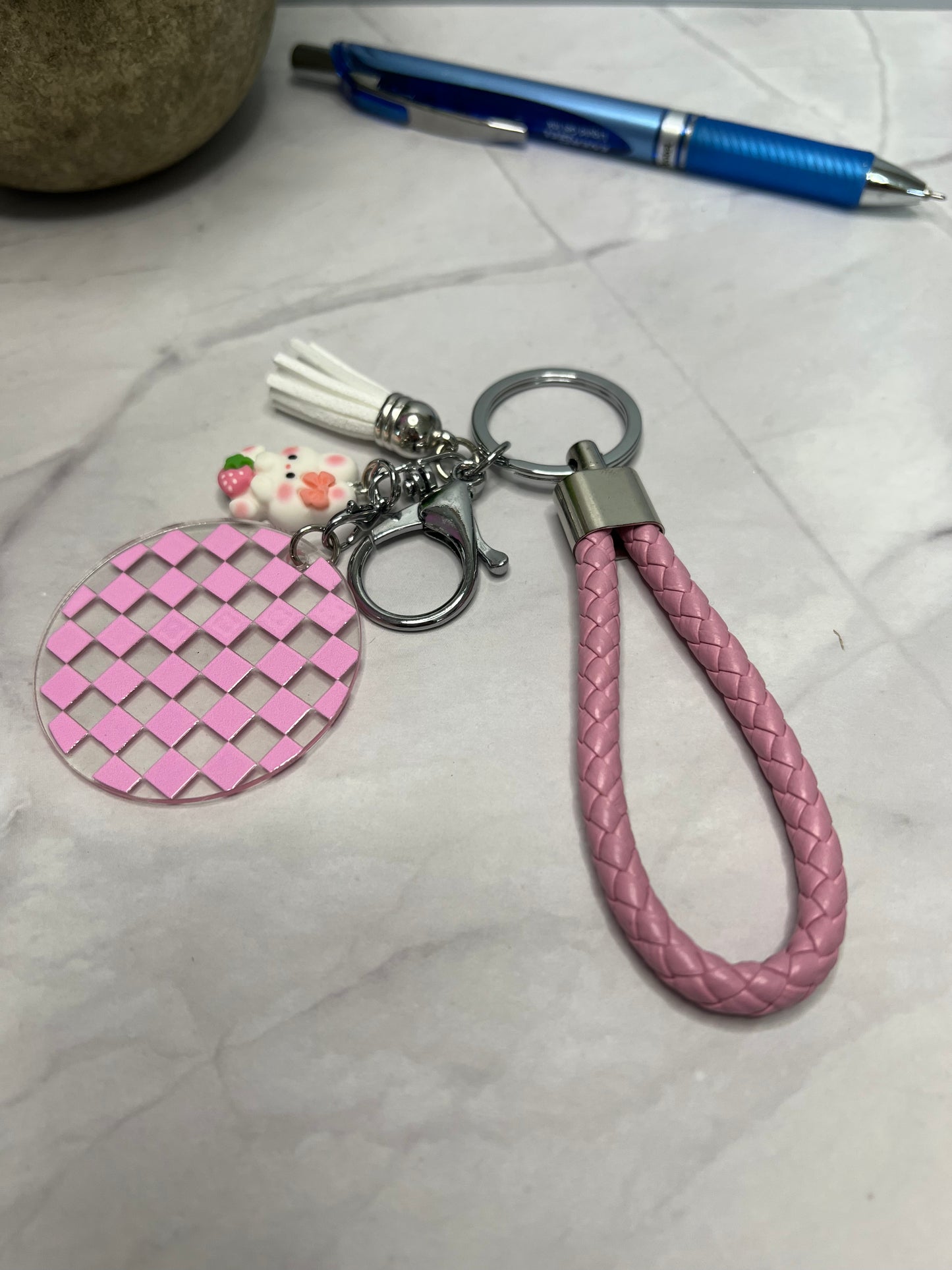 Round Acrylic Keychains
