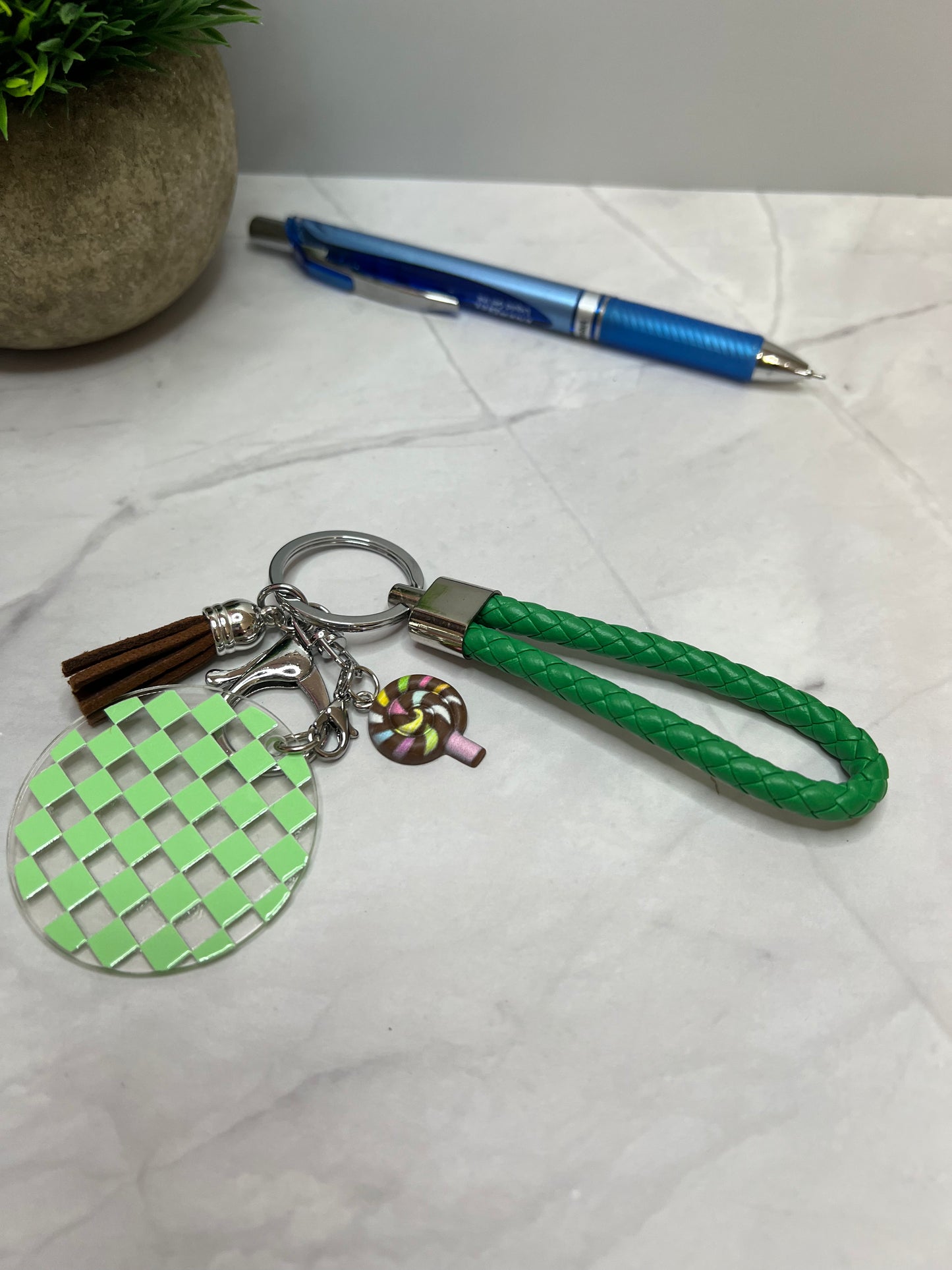 Round Acrylic Keychains