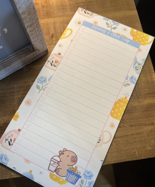 8X4 Grocery Lists