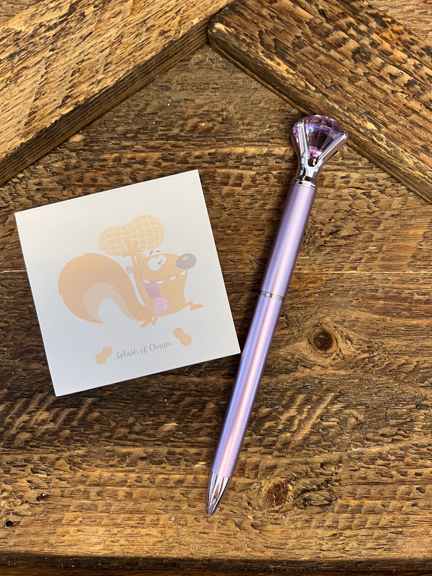 Nutz the Squirrel Post-It Sticky Notes