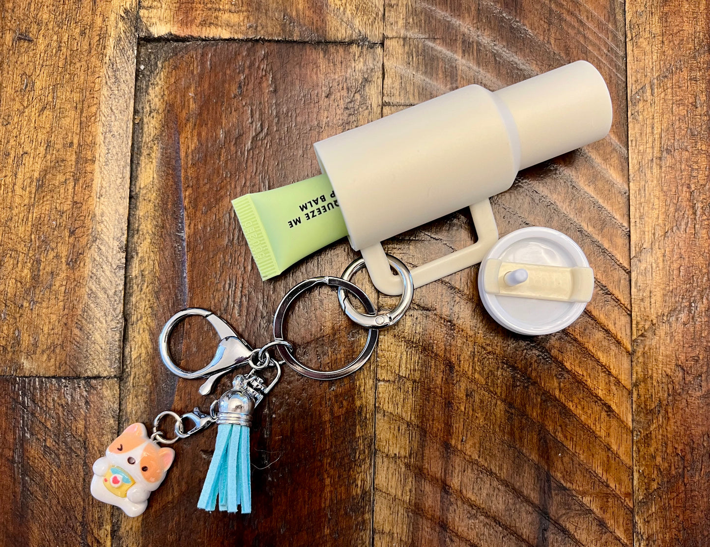 Mini Tumbler Keychain/Purse Charm