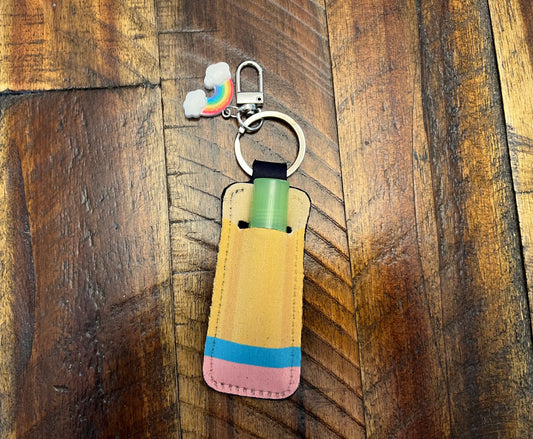 School Themed Lip Balm Purse Charm