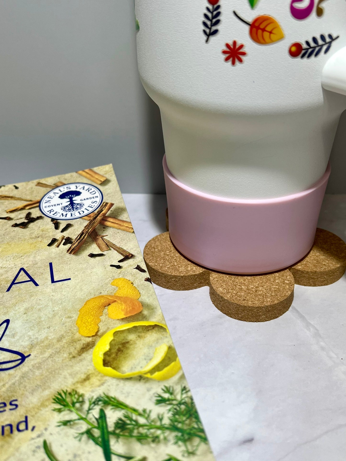 Flower Cork Coaster