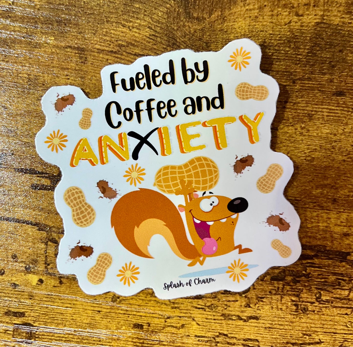 Nutz the Squirrel Sticker