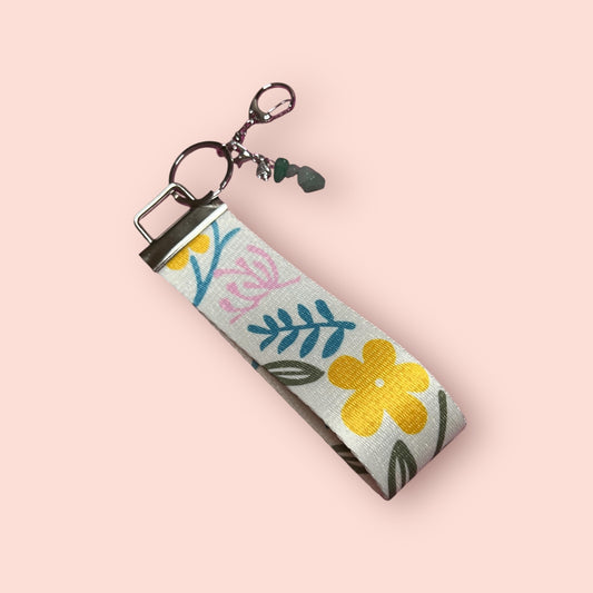 Wristlet Keychains with Charm
