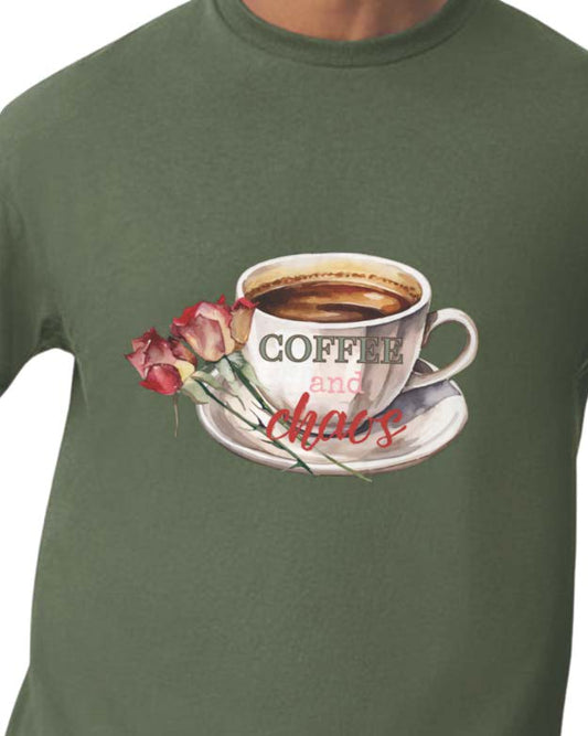 Coffee and Chaos T-Shirt